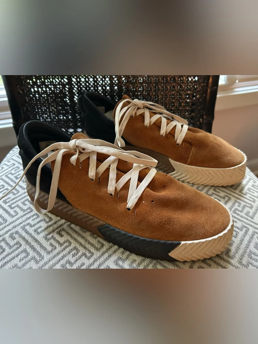 adidas x Alexander Wang Skate Sand Sneakers - Men’s 10.5